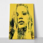 Πινακας σε καμβά ART GRUNGE PORTRAIT