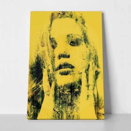 Πινακας σε καμβά ART GRUNGE PORTRAIT - Πορτραιτα και Φιγουρες