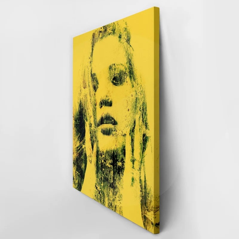 Πινακας σε καμβά ART GRUNGE PORTRAIT