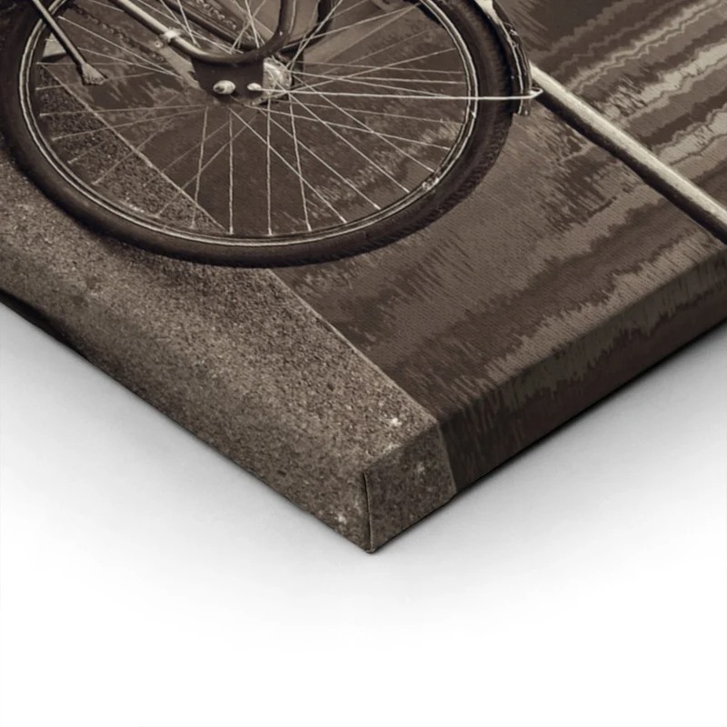 Πινακας σε καμβά BIKE ON BRIDGE