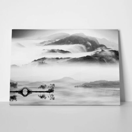 Πινακας σε καμβά CHINESE LANDSCAPE - Βουνα