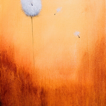 Πινακας σε καμβά DANDELION ABSTRACT - Dandelion Sticky 5