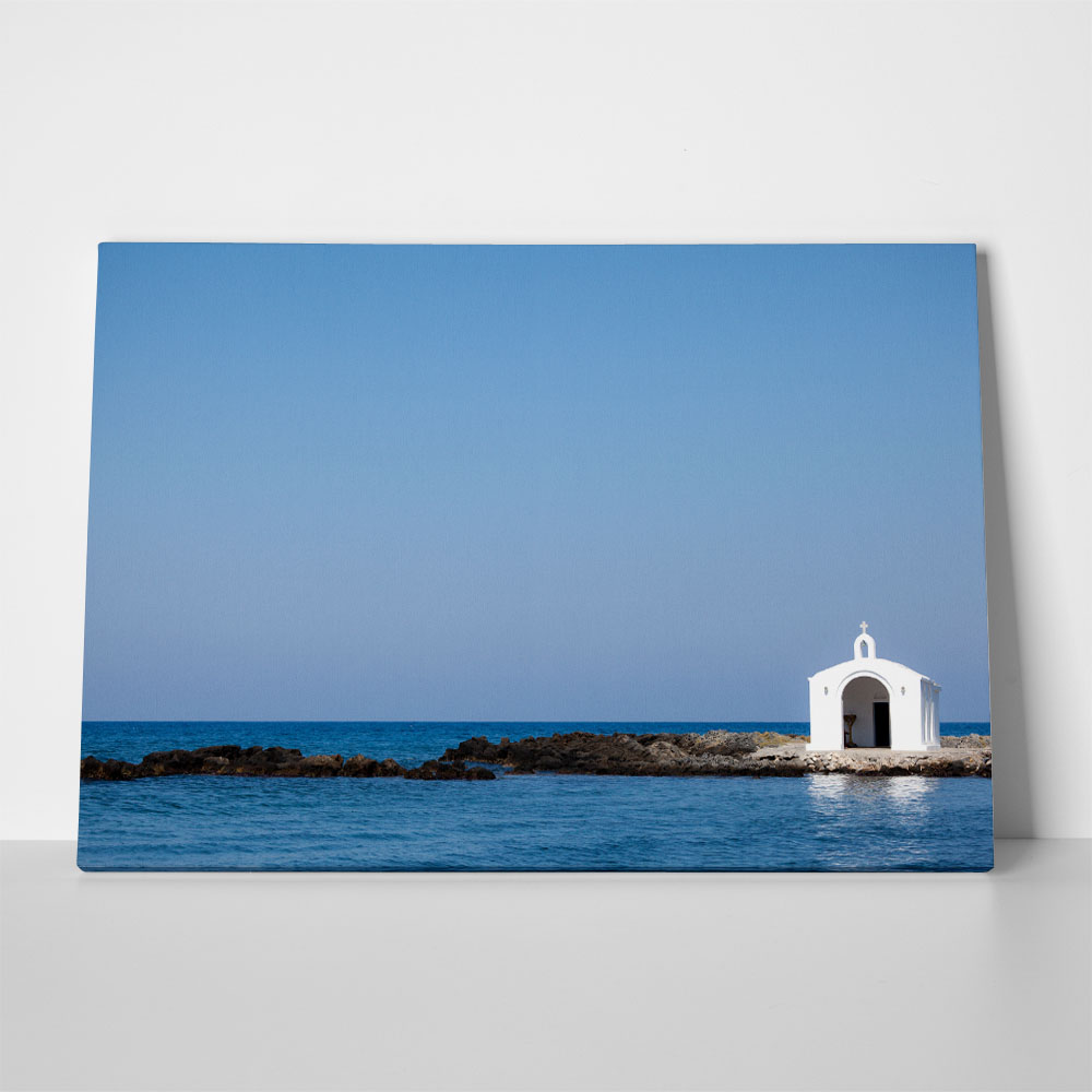 Πινακας σε καμβά GREEK CHURCH
