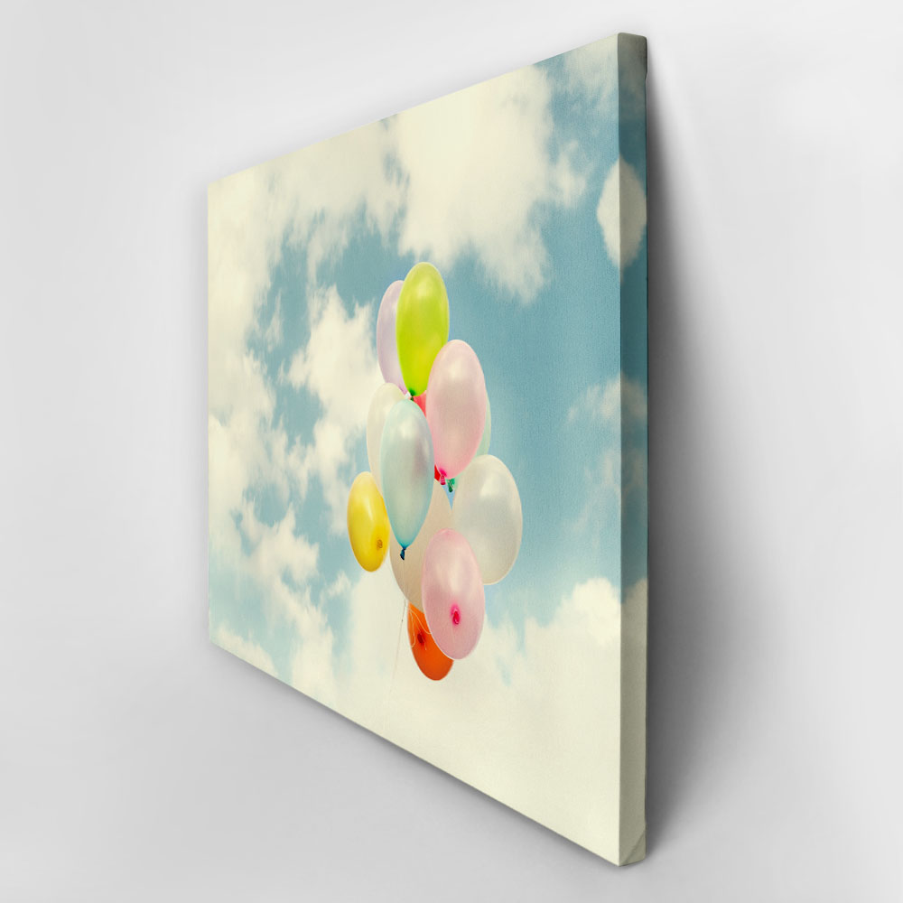 Πινακας σε καμβά HEART BALLOONS