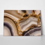 Πινακας σε καμβά POLISHED AGATE MACRO