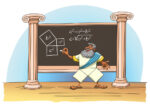 Πινακας σε καμβά PYTHAGORAS THEOREM PROOF