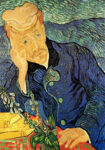 Πινακας σε καμβά VAN GOGH - PORTRAIT OF DR. GACHET