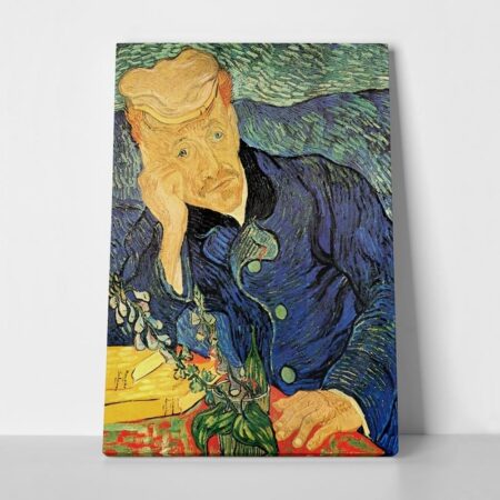 Πινακας σε καμβά VAN GOGH - PORTRAIT OF DR. GACHET - Vincent Van Gogh