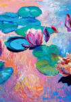Πινακας σε καμβά WATER LILIES