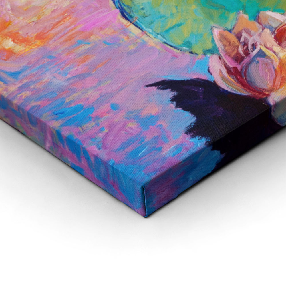 Πινακας σε καμβά WATER LILIES