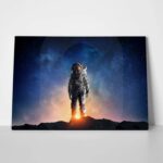 Πινακας σε καμβά ASTRONAUT IN OUTER SPACE 2