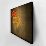 Πινακας σε καμβά BAR SIGN