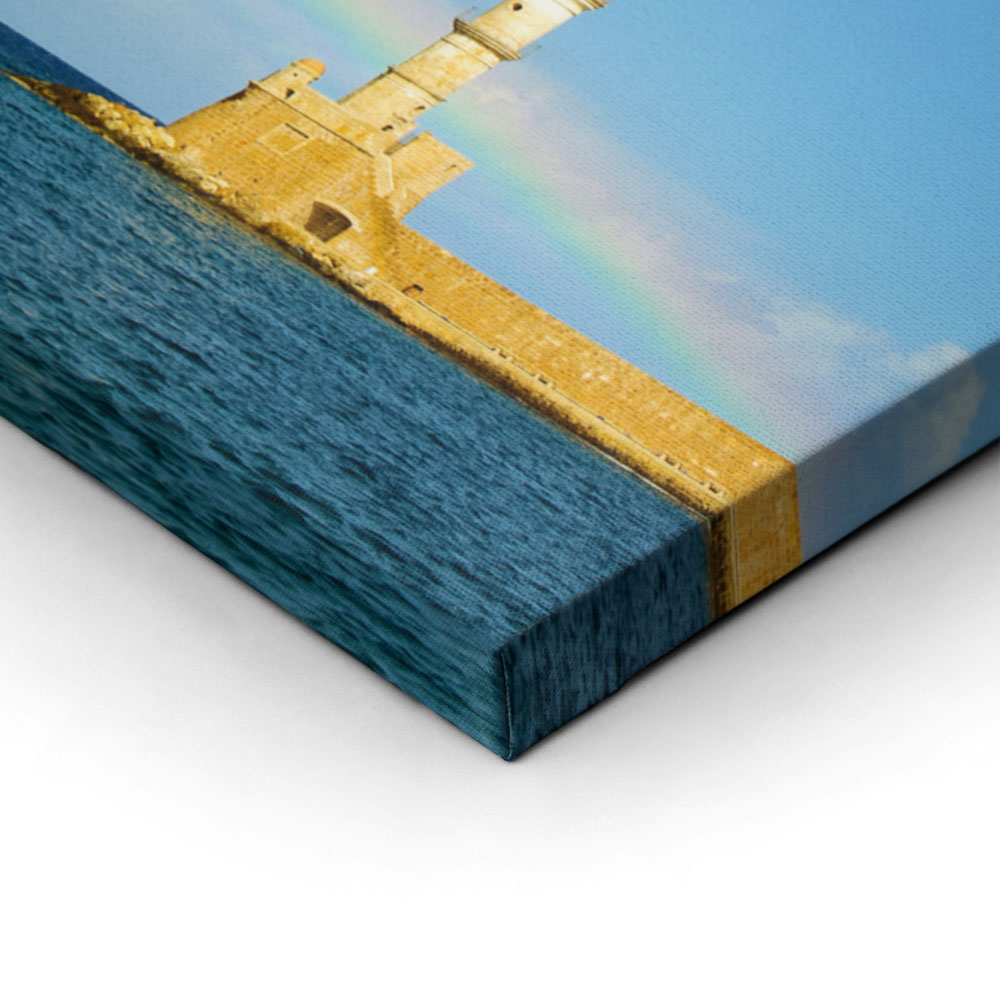 Πινακας σε καμβά CHANIA RAINBOW