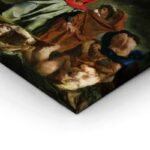 Πινακας σε καμβά DELACROIX THE BARQUE OF DANTE