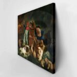 Πινακας σε καμβά DELACROIX THE BARQUE OF DANTE