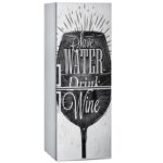 Αυτοκόλλητο ψυγείου DRINK WINE