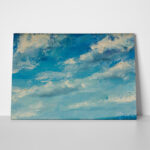 Πινακας σε καμβά EXPRESSIVE SKY OILPAINTING