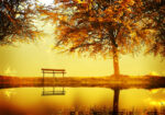 Πινακας σε καμβά GOLDEN PLANET