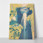 Πινακας σε καμβά HOKUSAI - AMIDA FALLS