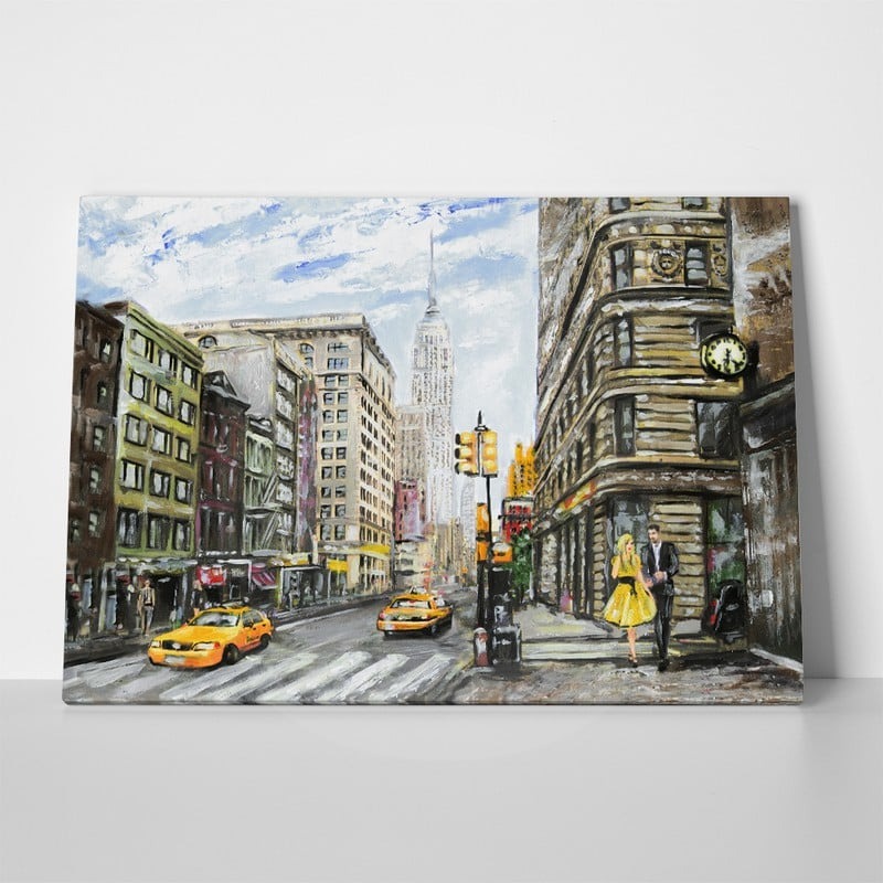 Πινακας σε καμβά NEW YORK PAINTING 3