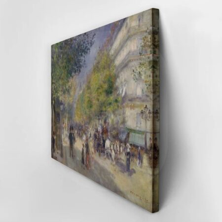 Πινακας σε καμβά RENOIR - THE GRANDS BOULEVARDS - Pierre Auguste Renoir Sticky 2