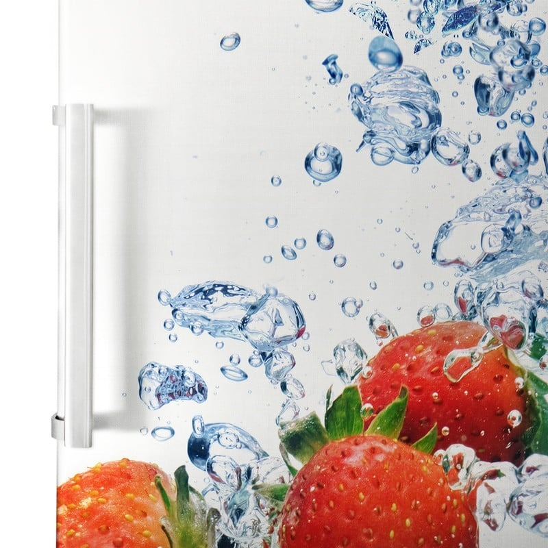 Αυτοκόλλητο ψυγείου STRAWBERRIES