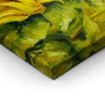 Πινακας σε καμβά SUNNY SUNFLOWERS OIL PAINTING
