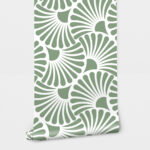 Αυτοκόλλητη Ταπετσαρία τοίχου ART NOUVEAU PASTEL GREEN
