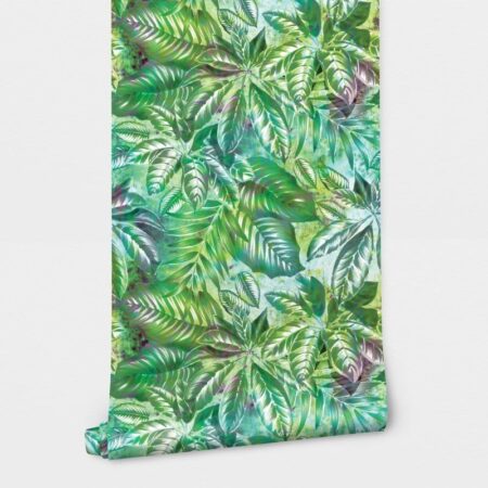 Αυτοκόλλητη Ταπετσαρία τοίχου ASSORTED LEAVES - Tropical Sticky 2