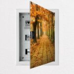Αυτοκόλλητο ηλεκτρολογικού πίνακα AUTUMN SCENERY