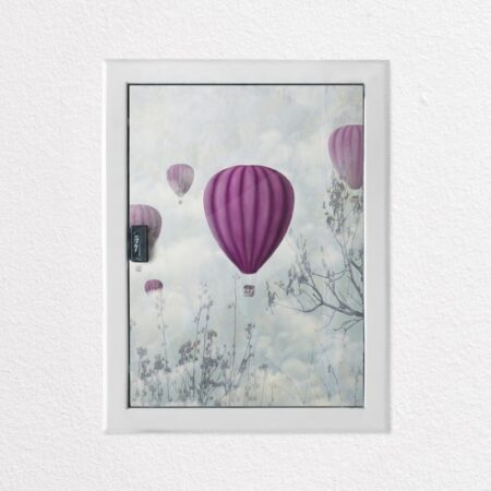 Αυτοκόλλητο ηλεκτρολογικού πίνακα BALLOONS IN THE CLOUDS - Αυτοκολλητα για ηλεκτρολογικούς πίνακες