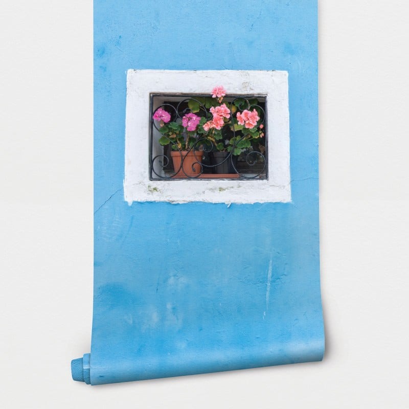 Αυτοκόλλητη Ταπετσαρία τοίχου BLUE BURANO