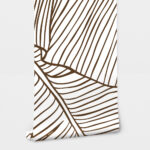 Αυτοκόλλητη Ταπετσαρία τοίχου BROWN PALM PATTERN