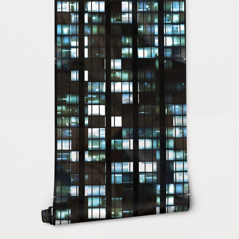 Αυτοκόλλητη Ταπετσαρία τοίχου BUILDING WINDOWS