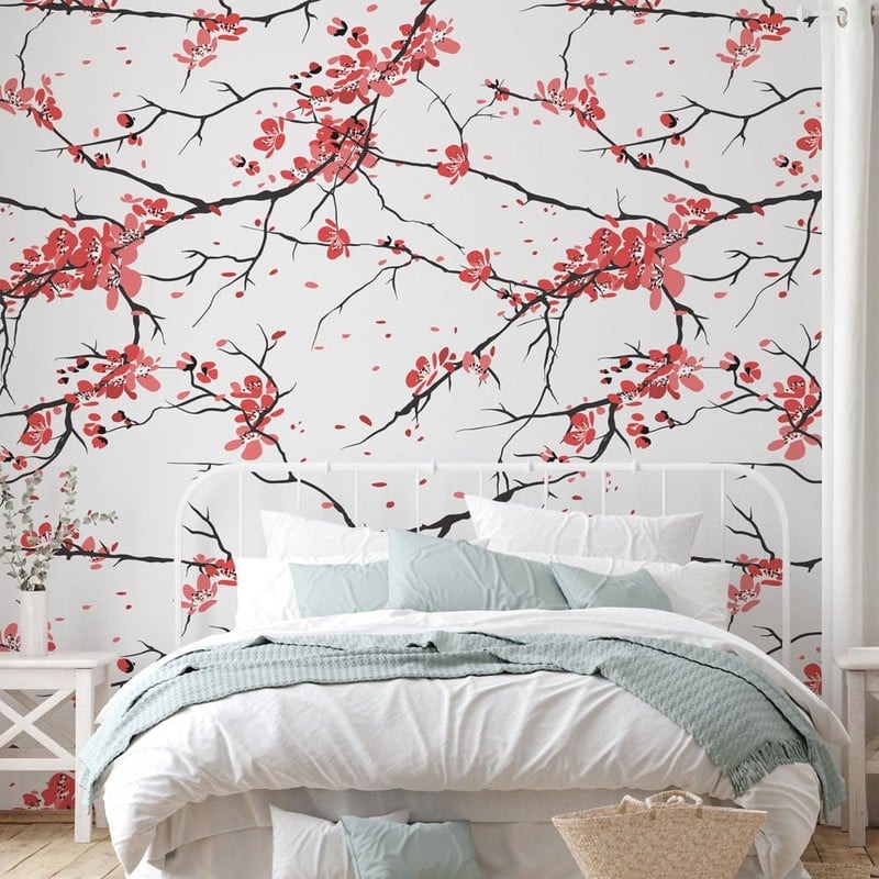 Αυτοκόλλητη Ταπετσαρία τοίχου CHERRY TREE BLOSSOM 2