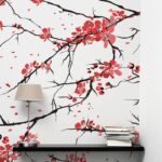 Αυτοκόλλητη Ταπετσαρία τοίχου CHERRY TREE BLOSSOM 2