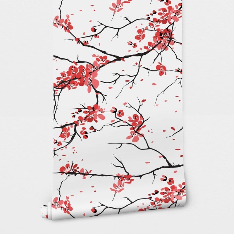 Αυτοκόλλητη Ταπετσαρία τοίχου CHERRY TREE BLOSSOM 2