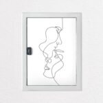 Aυτοκόλλητο ηλεκτρολογικού πίνακα COUPLE LINE DRAWING