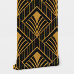 Αυτοκόλλητη Ταπετσαρία τοίχου DIAMOND ART DECO