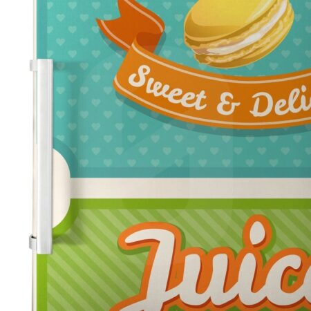 Αυτοκόλλητο ψυγείου MACARONS-JUICE - Food and Drink Sticky 1