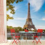 Αυτοκόλλητη Ταπετσαρία τοίχου EIFFEL TOWER