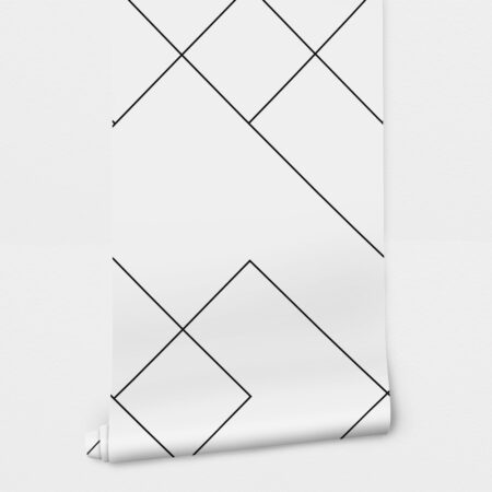 Αυτοκόλλητη Ταπετσαρία τοίχου GEOMETRIC LINES PATTERN - Μοτίβα Sticky 2