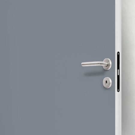 Αυτοκολλητο Πορτας Γκρι - Μονόχρωμα Sticky 1