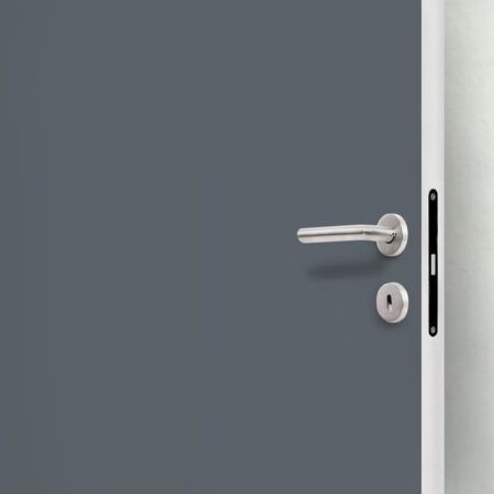 Αυτοκολλητο Πορτας Γκρι σκούρο - Μονόχρωμα Sticky 1