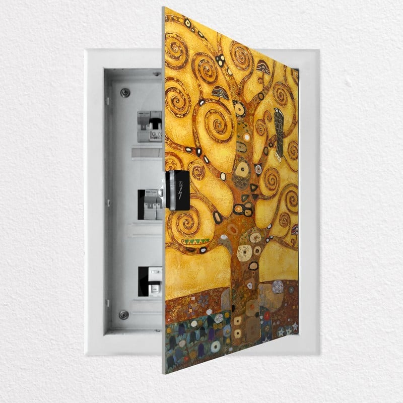 Αυτοκόλλητο ηλεκτρολογικο KLIMT TREE OF LIFE