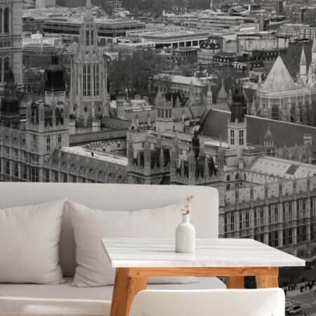 Αυτοκόλλητη Ταπετσαρία τοίχου LONDON VIEW - Χάρτες - Πόλεις Sticky 1