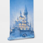 Αυτοκόλλητη Ταπετσαρία τοίχου MAGIC ICE CASTLE