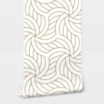 Αυτοκόλλητη Ταπετσαρία τοίχου MINIMAL KNOTS PATTERN