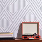 Αυτοκόλλητη Ταπετσαρία τοίχου MINIMAL MAZE LINES