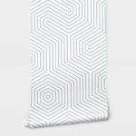 Αυτοκόλλητη Ταπετσαρία τοίχου MINIMAL MAZE LINES